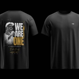 Black T-Shirt | We Are One – Gold Edition
